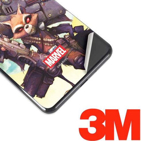 Marvel Rocket Raccoon Armored Arsenal Google Pixel 3 XL Skin